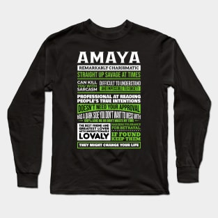 Amaya Long Sleeve T-Shirt